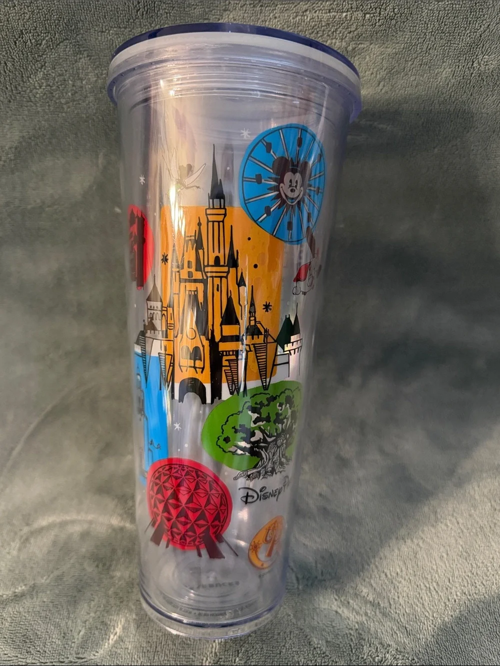 Starbucks Disney Parks Tumbler with Lid 24oz